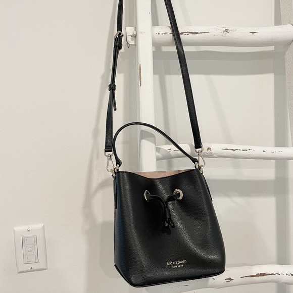 kate spade Handbags - Kate Spade Black Bucket Bag / NWOT